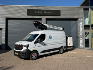 Hoogwerker 14,5 meter elektrisch
