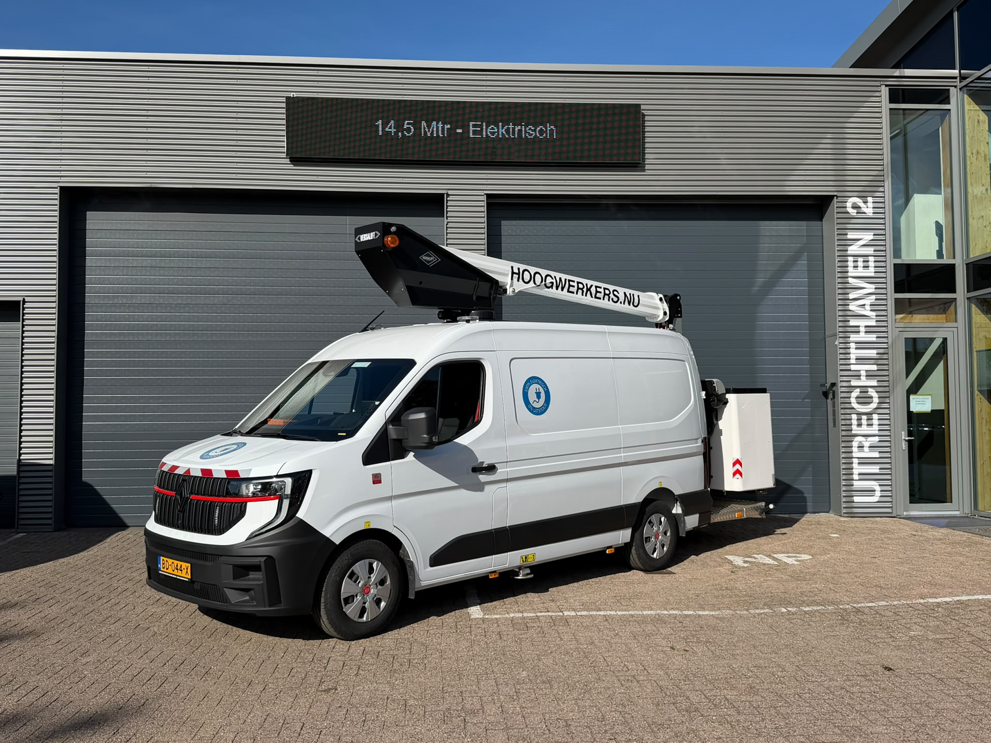 Hoogwerker 14,5 meter elektrisch
